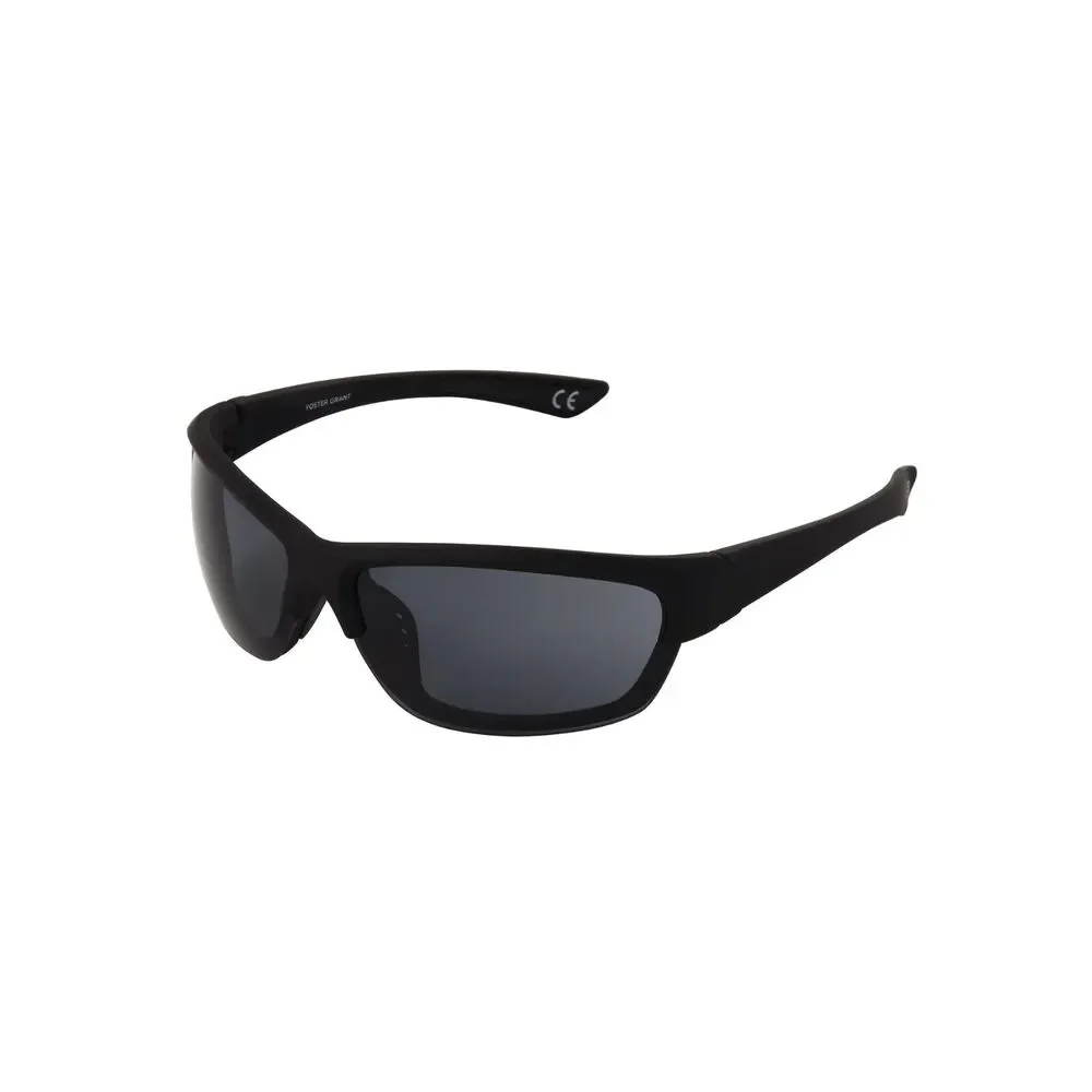 Foster Grant Black Driving Sunglasses – Enhanced Road Safety & Scratch Resistant
